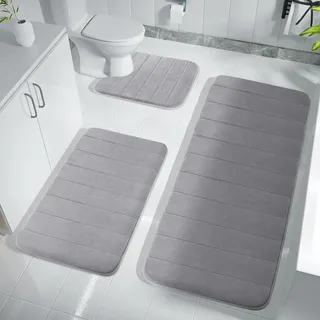 Tapis de bain Super absorbant en mousse à mémoire de forme
