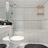 Étagère murale dorée pour salle de bain – vue 3