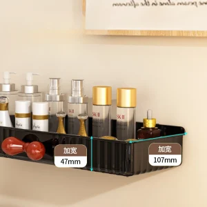 Boîte de rangement pour salle de bain, supports muraux modernes pour serviettes, articles de toilette, étagères d&rsquo;organisation, étagères de cuisine, accessoires miniatures de décoration