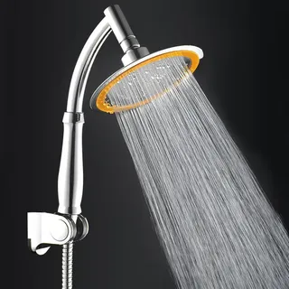 Pommeau douche ronde réglable pluie haute pression économique ABS inox…