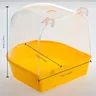 1 baignoire pour oiseaux en acrylique transparent – vue 2
