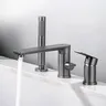 Mitigeur bain douche trois trous montage…