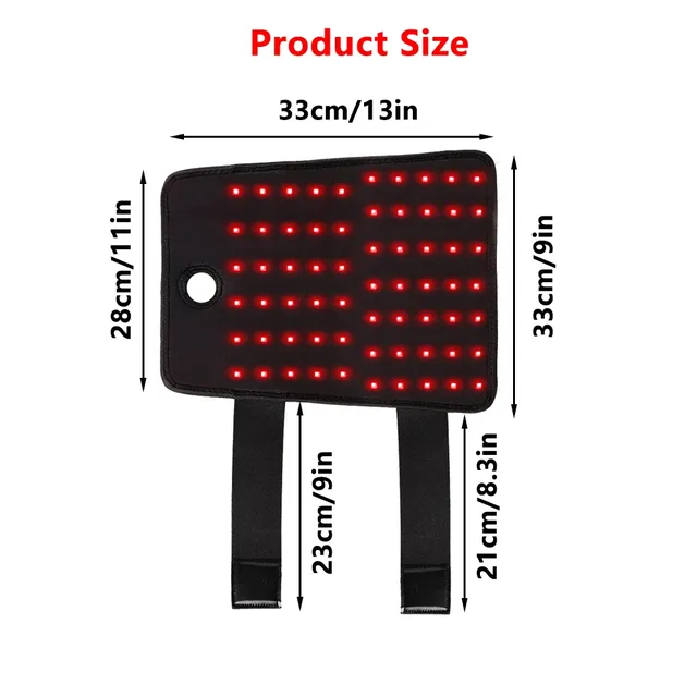 Coussin de thérapie par lumière infrarouge rouge 660nm… – vue 4