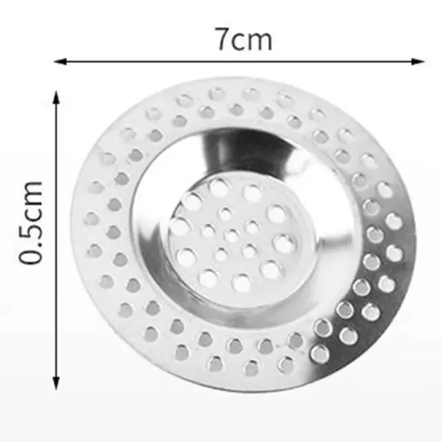 Filtre d'évier de cuisine en maille d'acier inoxydable – vue 3
