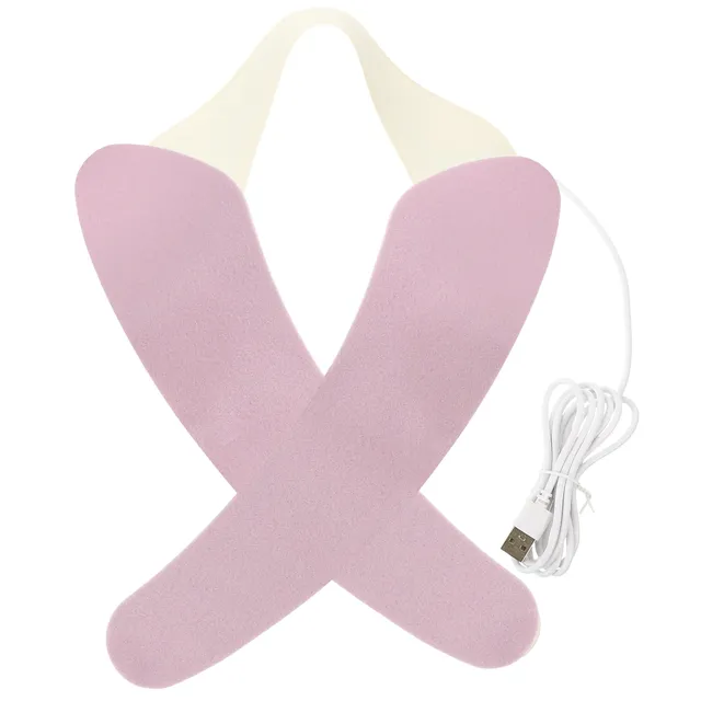 Coussin siège toilette chauffant USB blanc polyester…