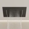 Ensemble de douche thermostatique en laiton noir pour… – vue 4