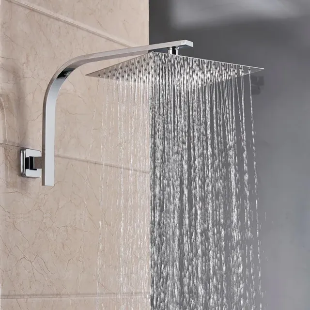 Bras d'extension de pommeau de douche en laiton – vue 3