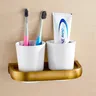 Ensemble de porte-serviettes de luxe en cuivre et or… – vue 3