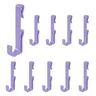 10 crochets muraux à grille – vue 1