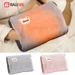 Chauffe-mains Thermostat intelligent chauffe-mains coussin chauffant lavable chauffage thermique électrique gants chauds hiver bureau chauffe-mains