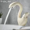 Mitigeur lavabo monocommande bec cascade forme cygne… – vue 6