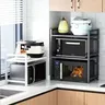 Étagère de cuisine évolutif pour four à micro-ondes – vue 3