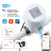 Tuya WiFi vanne d&rsquo;eau arrêt de gaz robinet à tournant sphérique minuterie jardin contrôleur de robinet intelligent prise en charge Alexa Google Assistant SmartLife