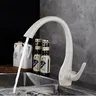 TOLM robinet d'évier de cuisine moderne en laiton chromé… – vue 2