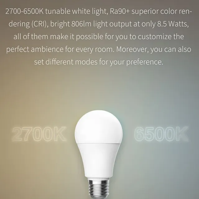Aqara ampoule LED intelligente T1 maison intelligente… – vue 6