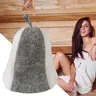 Sauna Anti-chaleur Sauna chapeau épaissir laine feutre… – vue 5