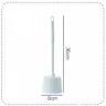 Brosse toilette poils épais doux manche long ergonomique… – vue 6