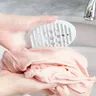 Oval Silicone Soap Dish with Self Draining… – vue 6