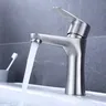Robinet d'eau à poignée unique en acier inoxydable – vue 4