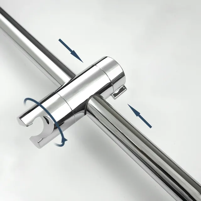 Barre coulissante de Rail de douche avec porte-savon – vue 3