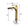 Golden HOBasin-Robinet d'évier en acier inoxydable 304 à… – vue 3