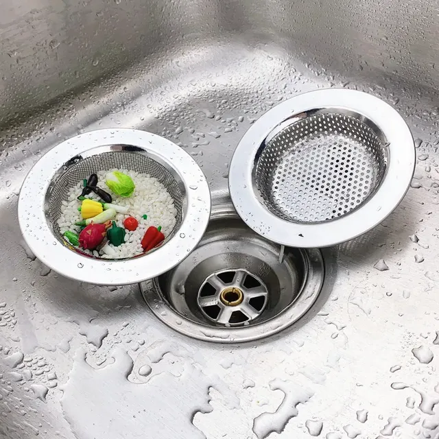 Filtre d'évier de cuisine en acier inoxydable – vue 2