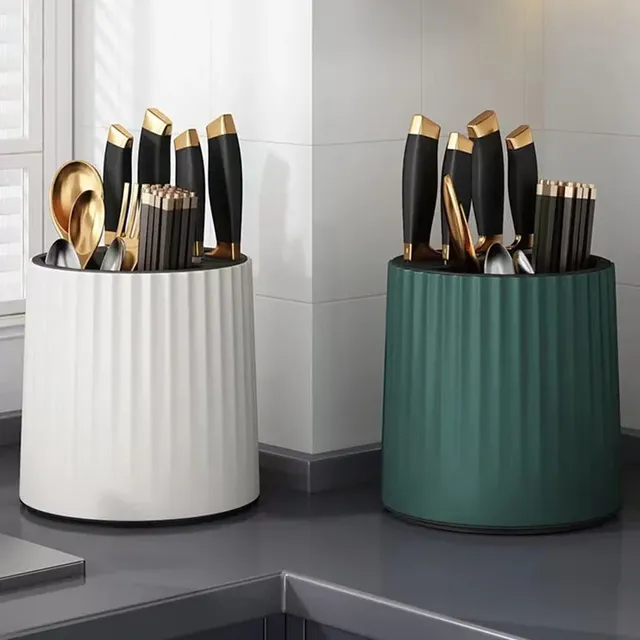 Bloc rangement couverts porteustensiles cylindrique…
