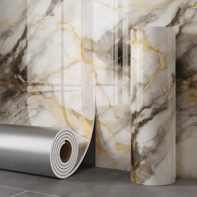 Panneau de décoration murale imperméable pour salle de…