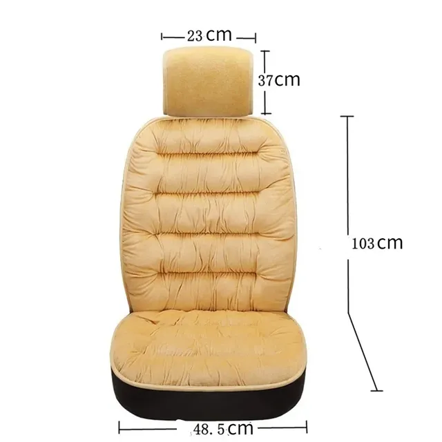 Coussin de siège de voiture chaud d'hiver – vue 4