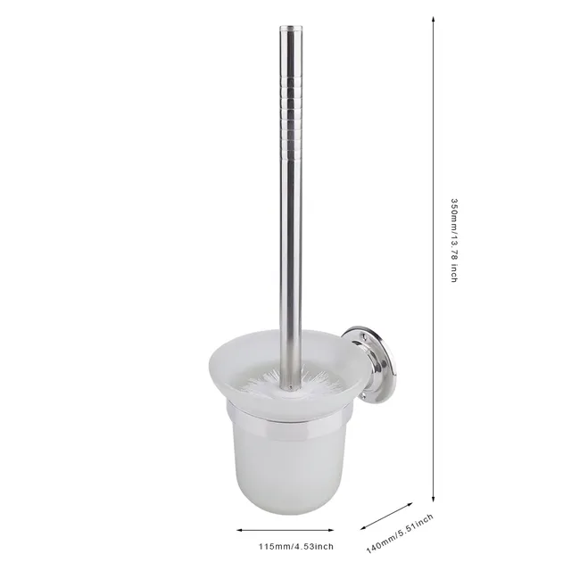 Brosse toilette murale acier inoxydable manche longue… – vue 6