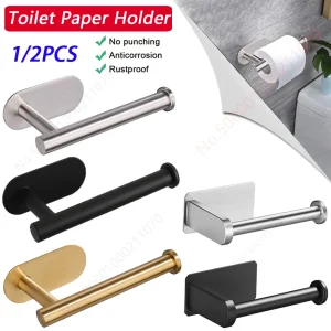 Distributeur de Papier Toilette T1 HOPaper, Absorbant Adhésif, Accessoires de Rangement, Matériel de Cuisine, 1 à 2 Pièces Distributeur de Papier Toilette T1 HOPaper, Absorbant Adhésif, Accessoires de Rangement, Matériel de Cuisine, 1 à 2 Pièces