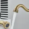 Robinet de cuisine en laiton antique – vue 4