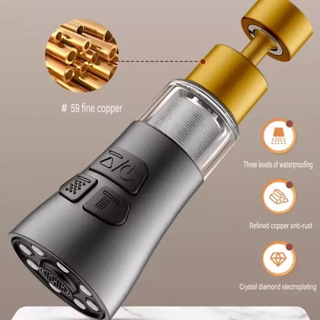 Rallonge de robinet de cuisine avec fonction filtre… – vue 5