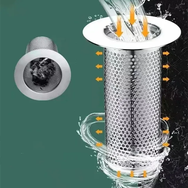 Filtre d'évier en acier inoxydable – vue 6