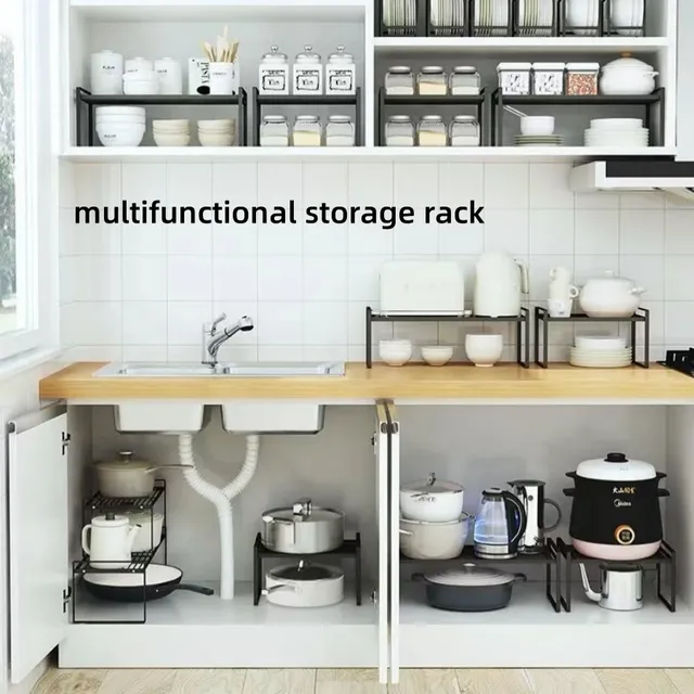Armoire de cuisine assiettes vaisselle étagère de… – vue 5