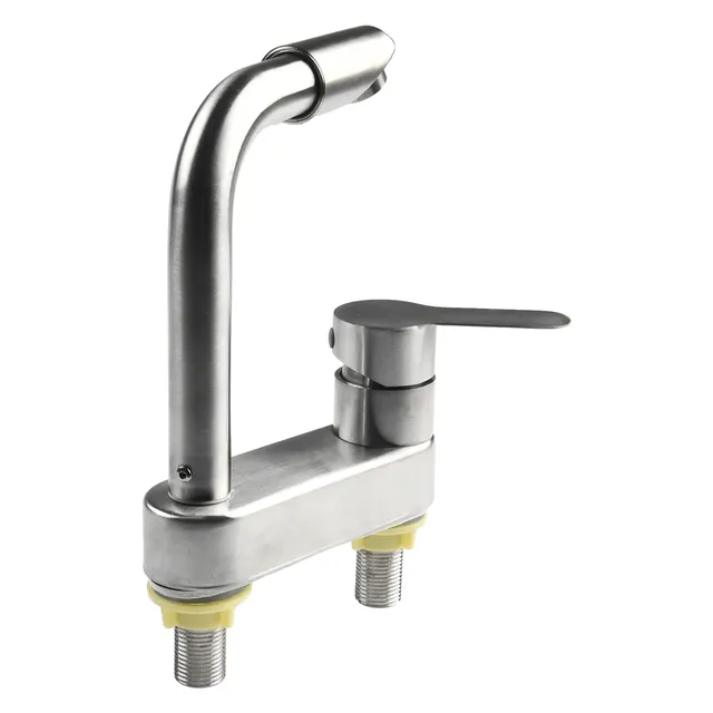 Robinet de lavabo en acier inoxydable – vue 4