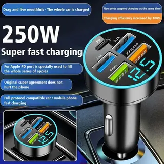 Chargeur de voiture PD 250W QC3.0
