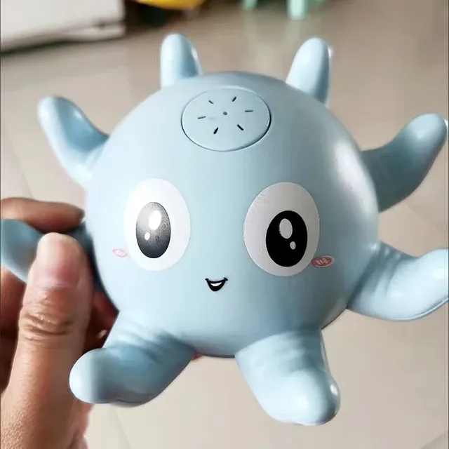 Balle de bain baleine électrique avec lumière LED et… – vue 6
