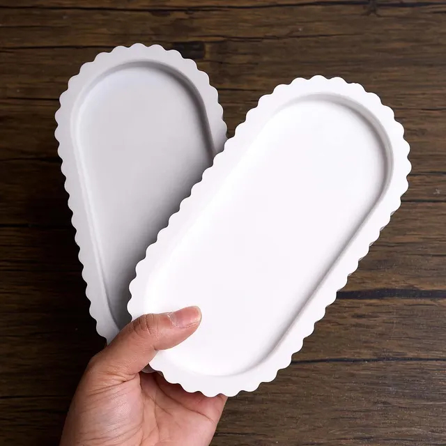 Plateau de rangement ovale – vue 3