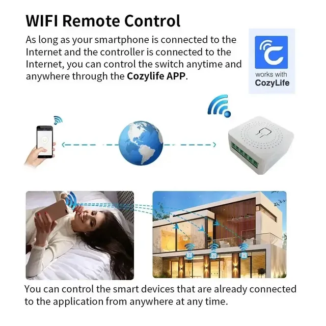 Module de commutation intelligent WiFi – vue 4