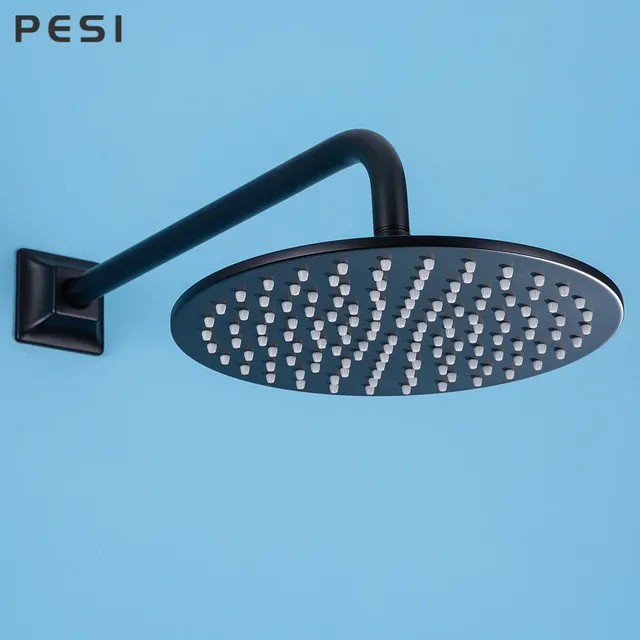 Pommeau de douche mural en acier inoxydable – vue 5