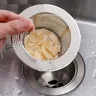 Crépine d'évier utile en acier inoxydable avec poignée – vue 3