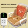 Coussin siège chauffant dossier matelassé ergonomique… – vue 1