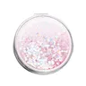 Miroir rond de maquillage créatif à sable mouvant – vue 3