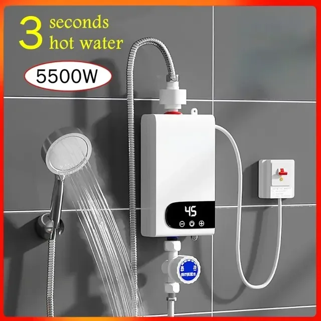 5500W plus récent chauffe-eau chauffe-eau instantané…