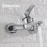 Mitigeur monocommande mural chromé bec cascade plat… – vue 4