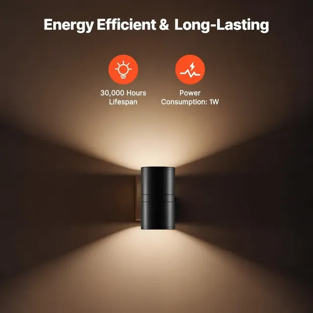Lampe de nuit LED à intensité variable – vue 4