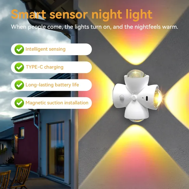 Lampe de nouveauté avec capteur de mouvement intelligent… – vue 4