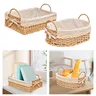 Paniers de rangement tissés à la main avec boîte à… – vue 4