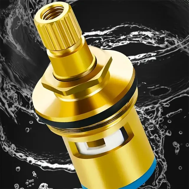 Noyau de valve de robinet en céramique en laiton – vue 2